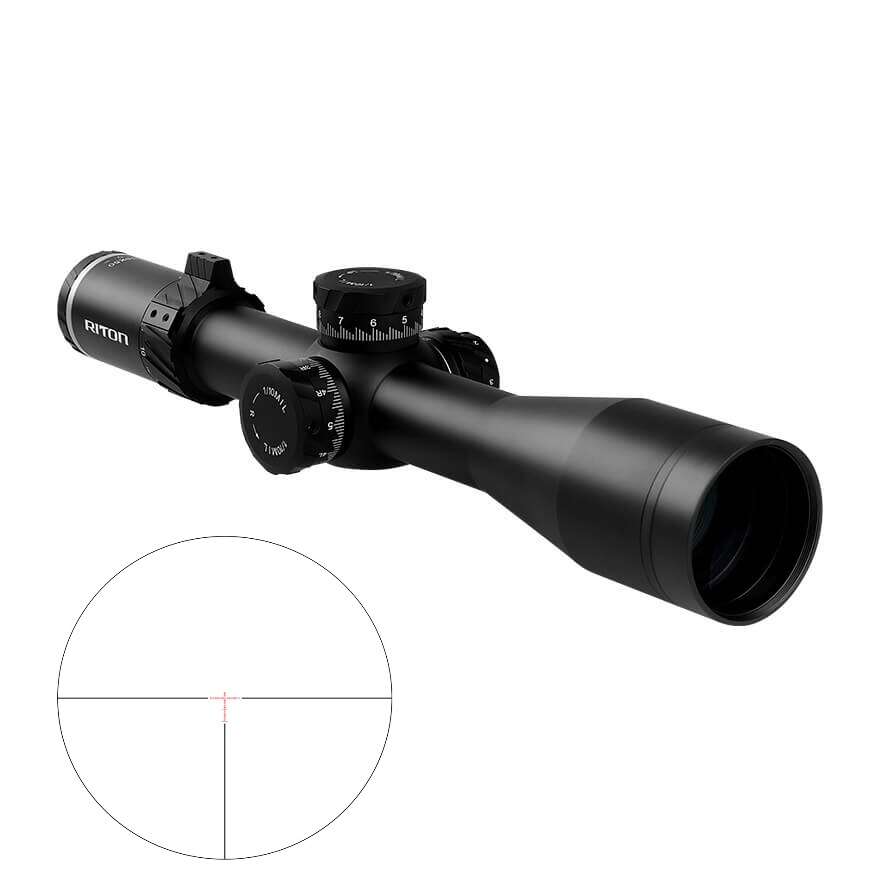 Scopes Riton Optics 3.50" RITON 7C318LPFI23  7 CONQUER 3-18X50IR PSR